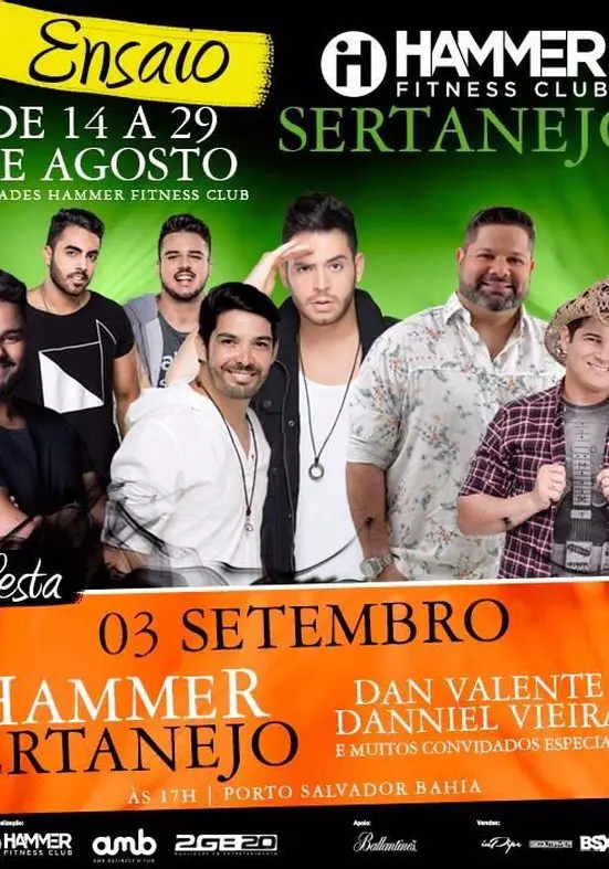 Destaques do sertanejo baiano se encontram no Hammer Sertanejo