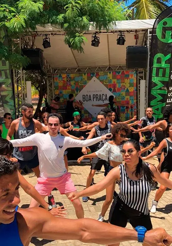 Boa Praça terá aulão de FitDance promovido pela Hammer Fitness Club