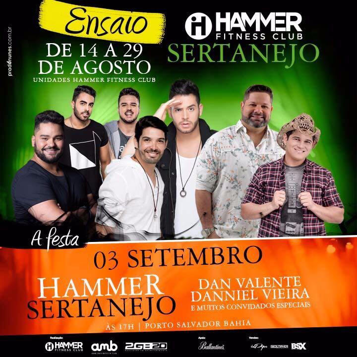 Destaques do sertanejo baiano se encontram no Hammer Sertanejo