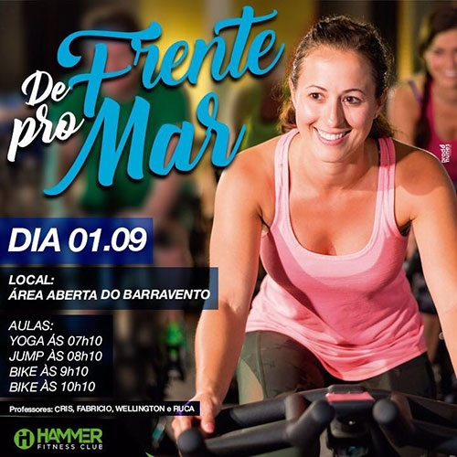 Rede Hammer Fitness Club promove aulas gratuitas para a população